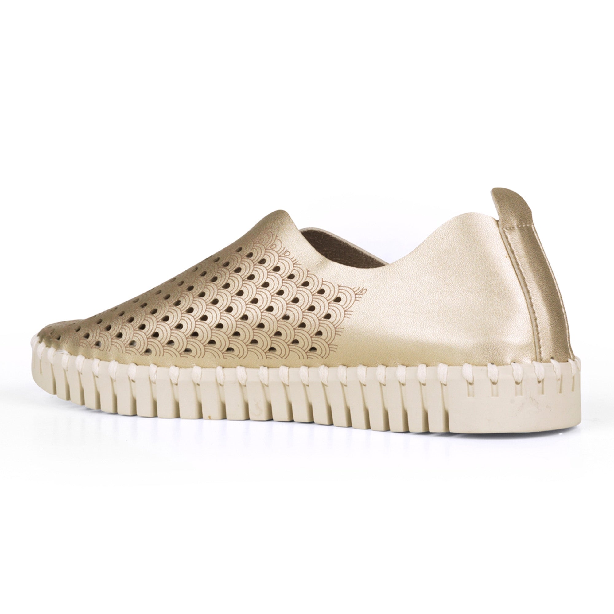 Instappers TULIP3576 - 780 Platin Metallic | Platin | Shoes | Ilse Jacobsen