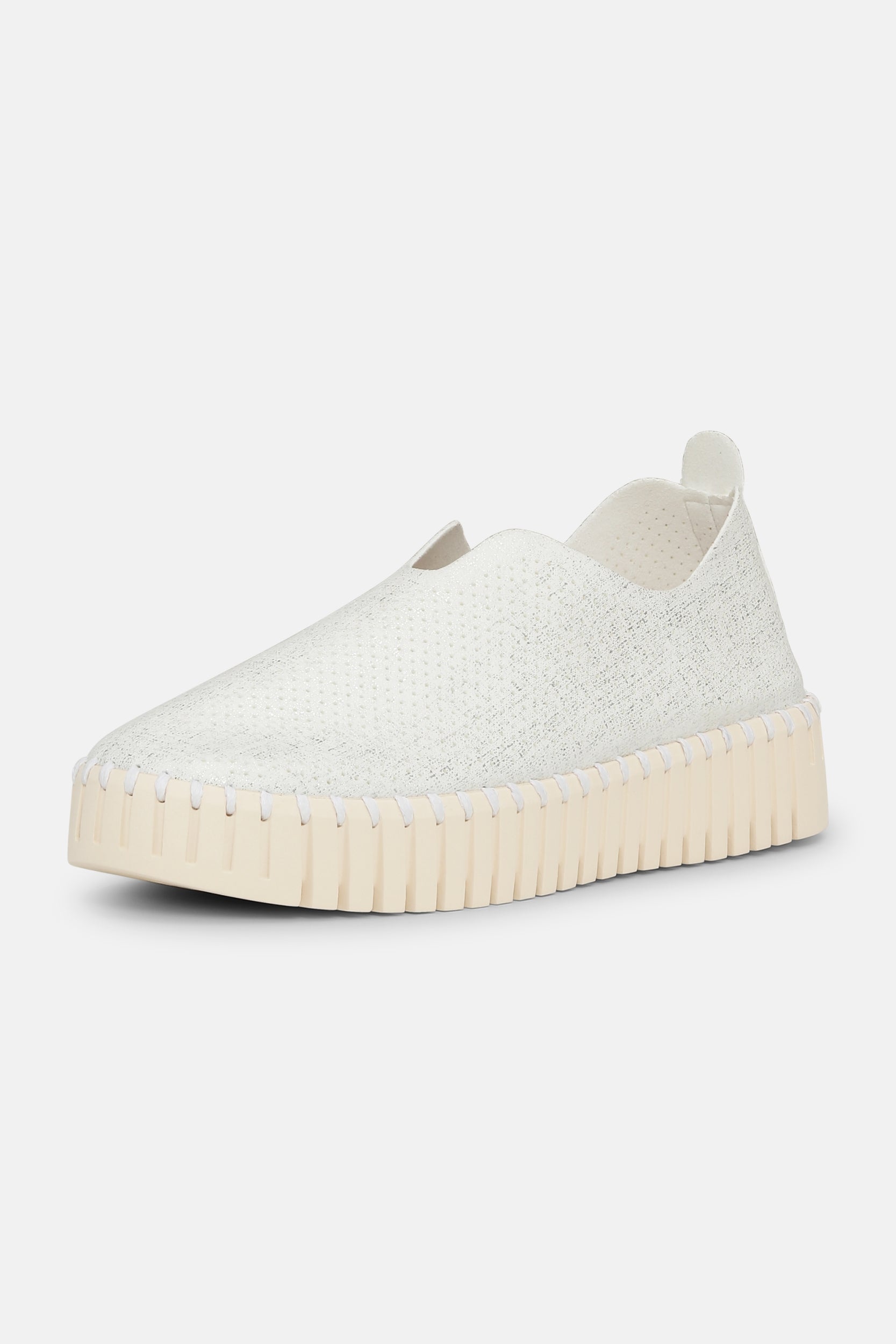 Platform Instappers TULIP3577 | White Pearled Ivory | Shoes | Ilse Jacobsen