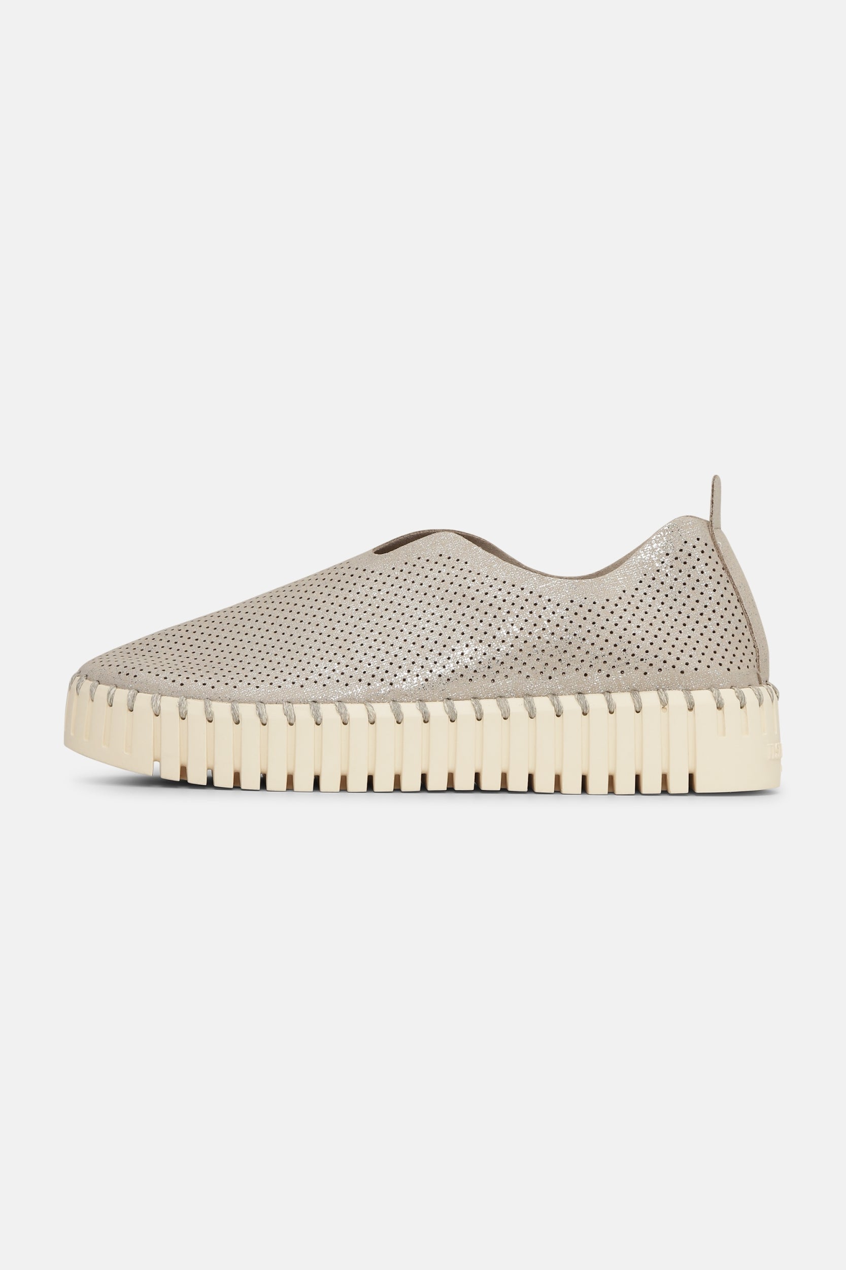 Platform Instappers TULIP3577 | Silver Pearled Ivory | Shoes | Ilse Jacobsen