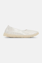 Tulip Ballerina TULIP3578 | White Pearled Ivory | Shoes | Ilse Jacobsen