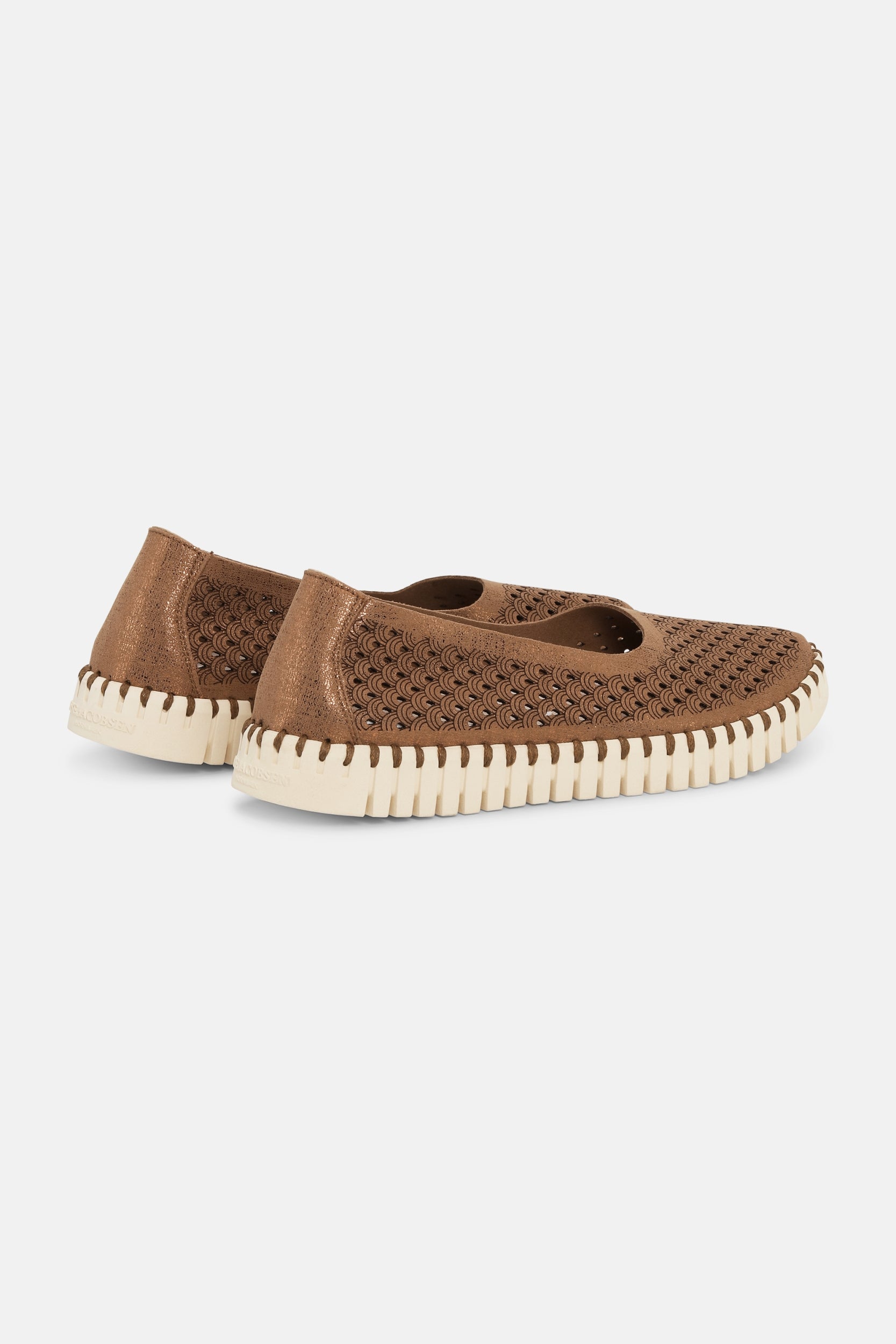 Tulip Ballerina TULIP3578 | Nougat Pearled Ivory | Shoes | Ilse Jacobsen