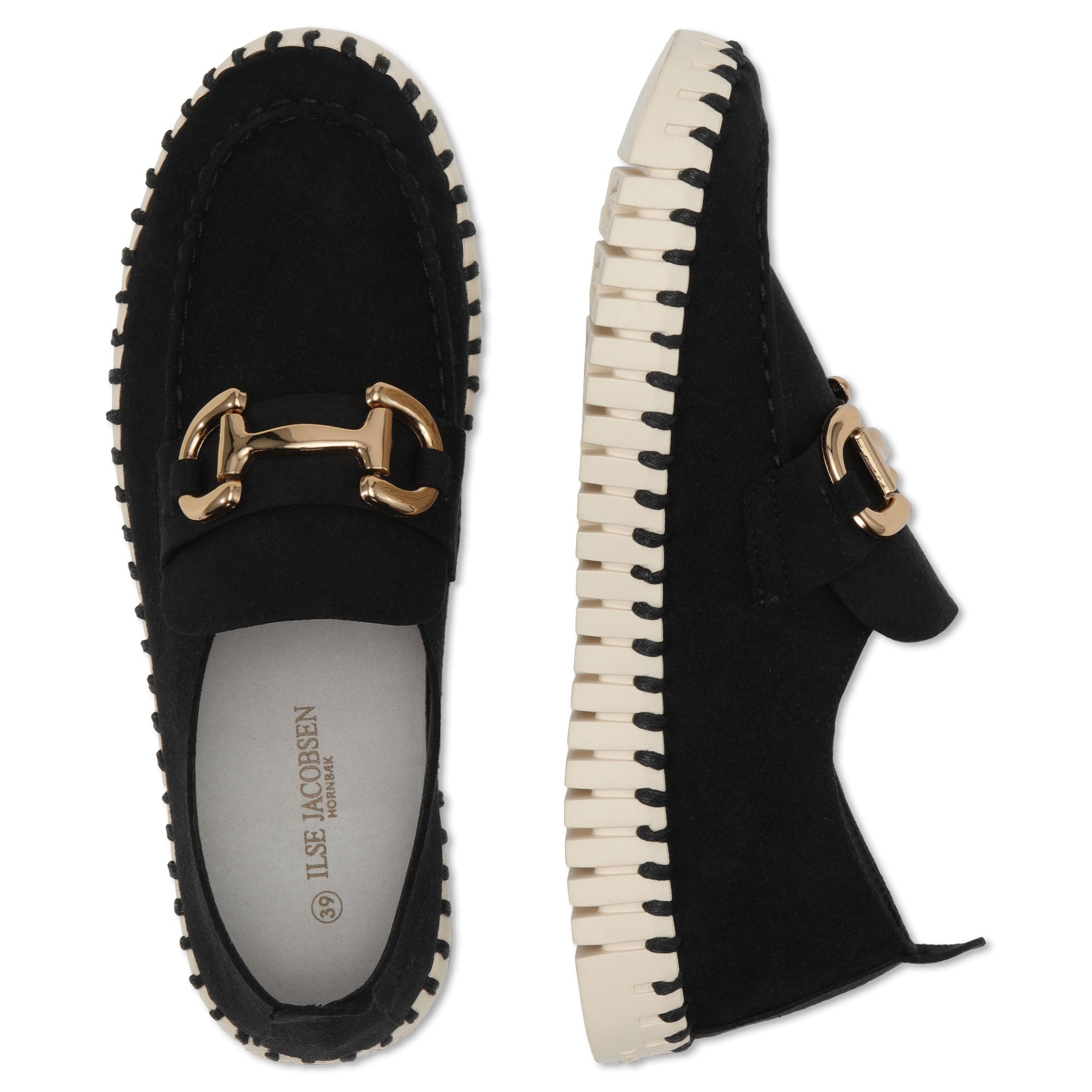 Tulip Loafer TULIP3874 - 001 Black | Black | Shoes | Ilse Jacobsen