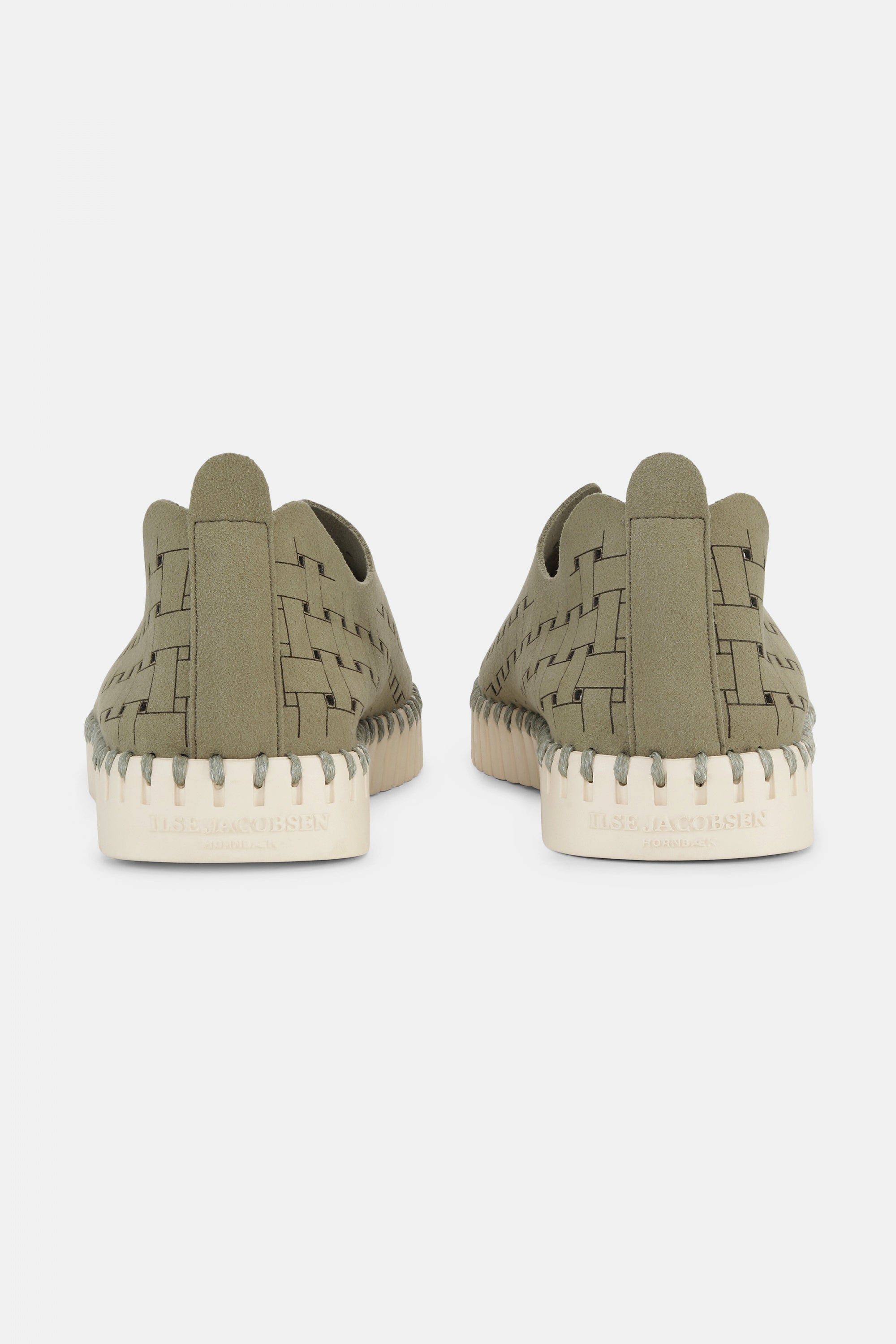 Instappers TULIP4030W witte zool - 410 Army | Army | Shoes | Ilse Jacobsen