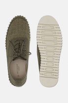 Sneakers TULIP4096 | Deep Olive Pearled Ivory | Shoes | Ilse Jacobsen