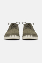 Sneakers TULIP4096 | Deep Olive Pearled Ivory | Shoes | Ilse Jacobsen