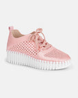 Tulip Embroidery | Adobe Rose White | Shoes | Ilse Jacobsen