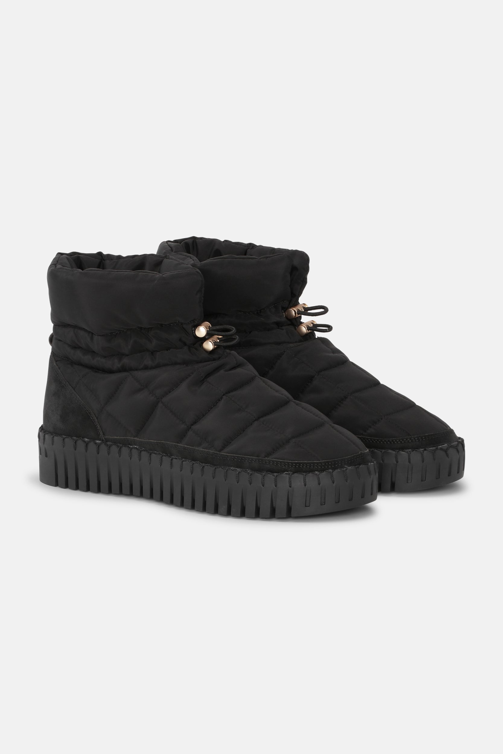 Tulip Gewatteerde Winterlaars TULIP6082 - 001001 Black Black | Black Black | Shoes | Ilse Jacobsen