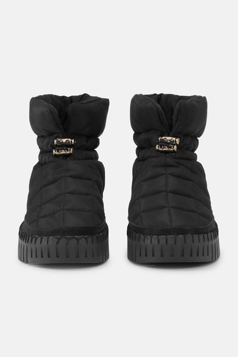 Tulip Gewatteerde Winterlaars TULIP6082 - 001001 Black Black | Black Black | Shoes | Ilse Jacobsen