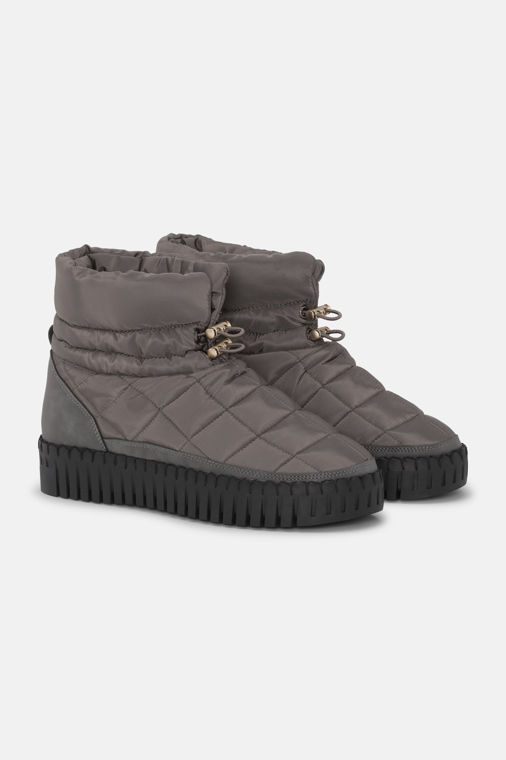Tulip Gewatteerde Winterlaars TULIP6082 - 006001 Grey Black | Grey Black | Shoes | Ilse Jacobsen