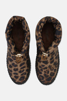 Tulip Gewatteerde Enkelboots TULIP6082 | Brown Panthera Print Black | Shoes | Ilse Jacobsen