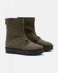 Laarzen TULIP6299 | Deep Olive Black | Boots | Ilse Jacobsen