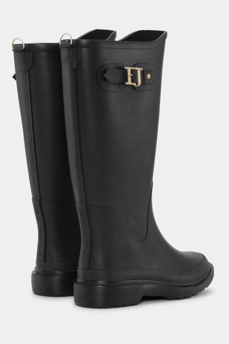 Anti-Slip regenlaarzen hoog RUBAIR13 | Black Black | Boots | Ilse Jacobsen