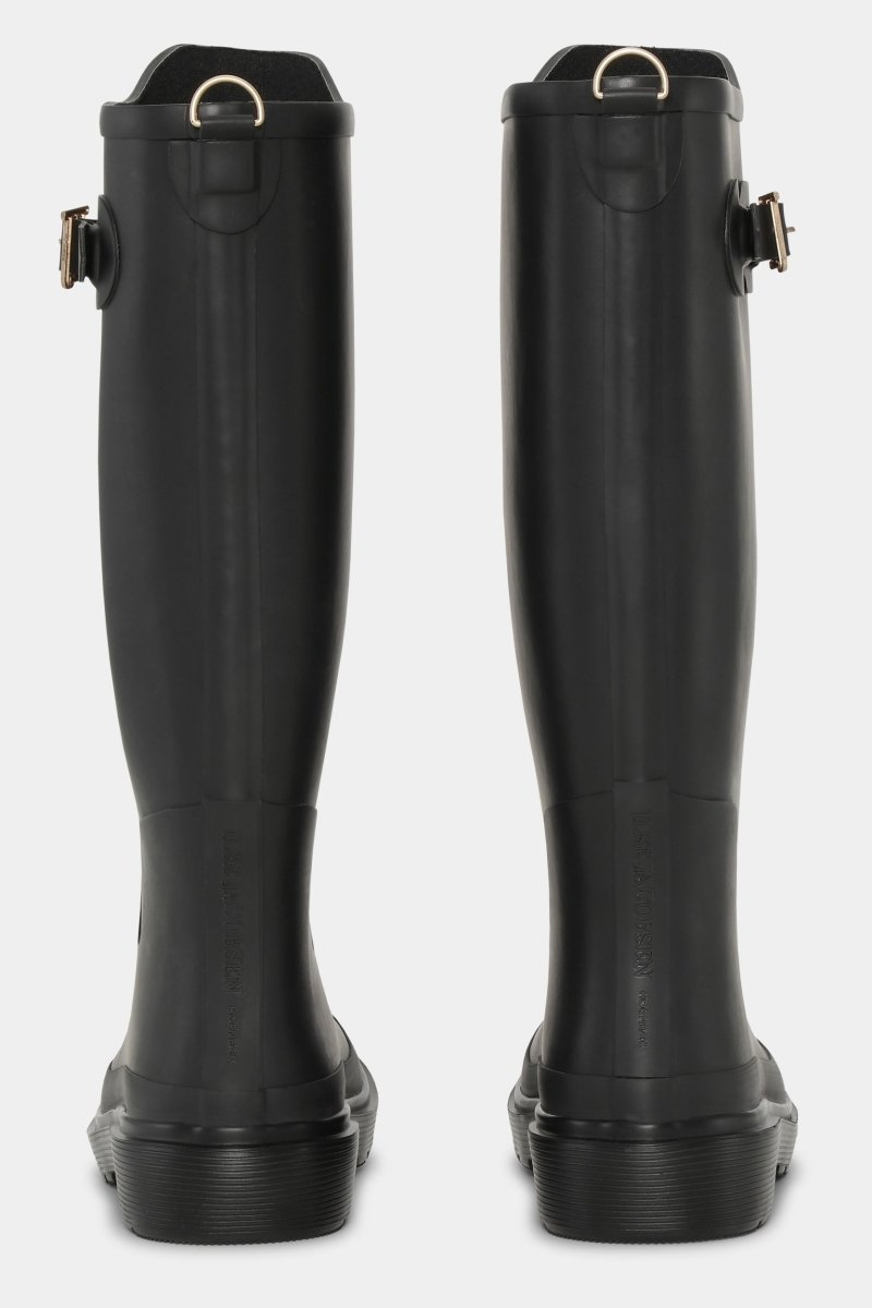 Anti-Slip regenlaarzen hoog RUBAIR13 | Black Black | Boots | Ilse Jacobsen