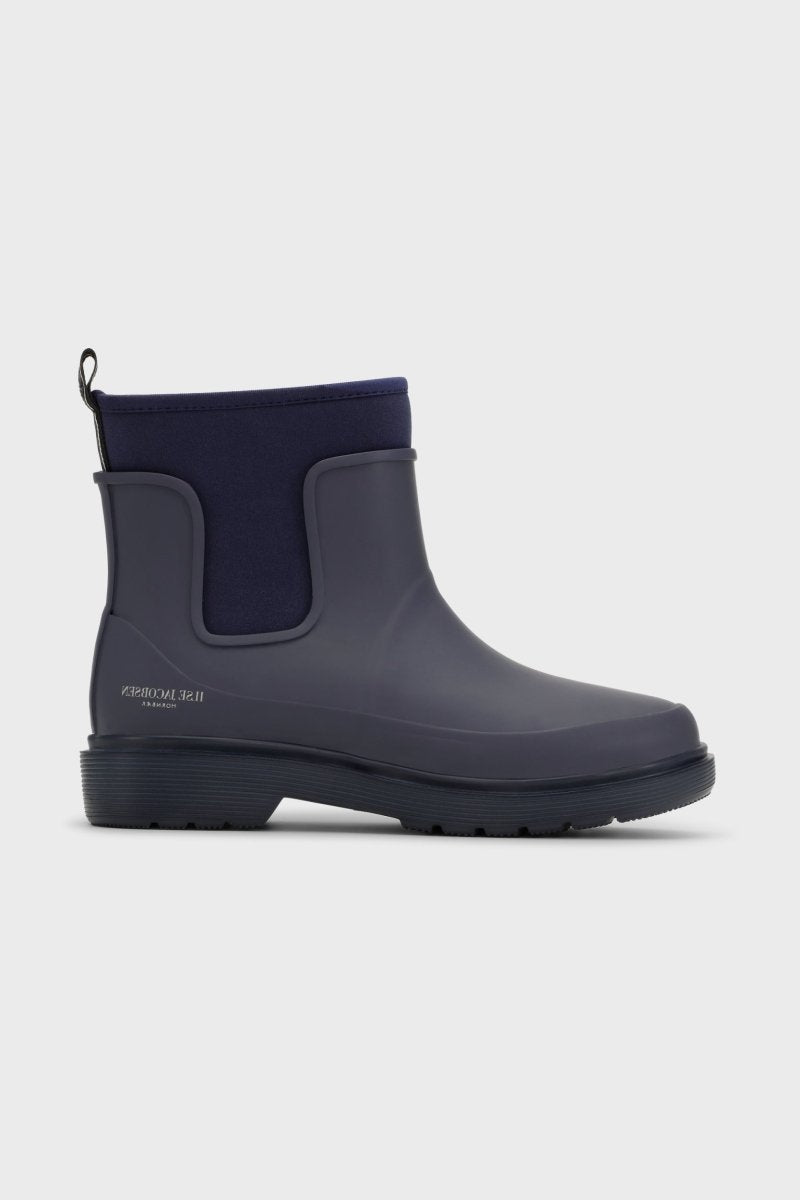 Anti-Slip regenlaarzen laag RUBAIR11 | Navy Navy | Boots | Ilse Jacobsen