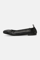 Ballarina Metallic PANORA01 | Black Black | Shoes | Ilse Jacobsen