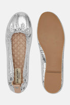 Ballarina Metallic PANORA01 | Silver Taupe | Shoes | Ilse Jacobsen