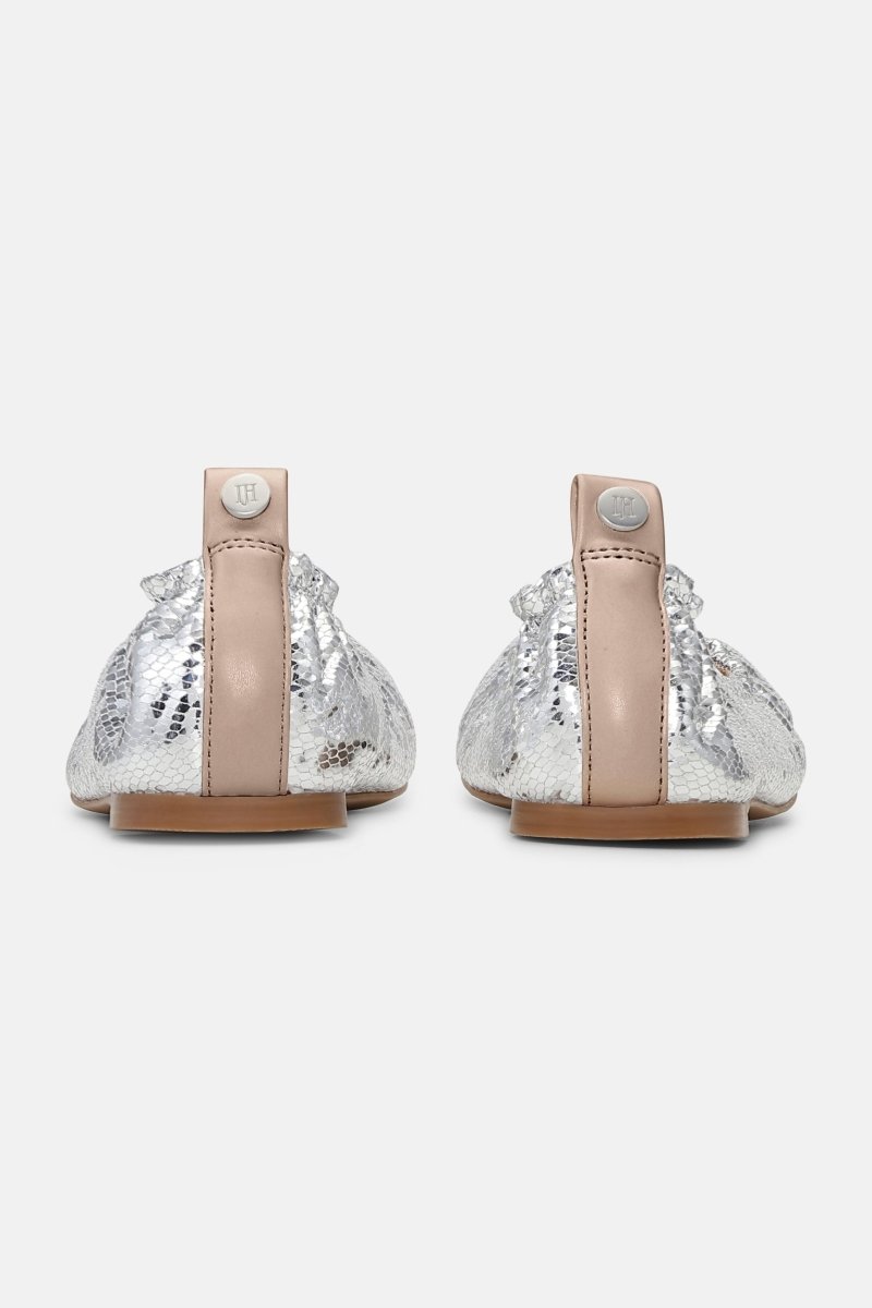 Ballarina Metallic PANORA01 | Silver Taupe | Shoes | Ilse Jacobsen
