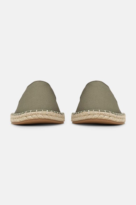 Canvas Espadrille voor Heren CANVASMEN01 | Army Wheat | Shoes | Ilse Jacobsen