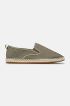 Canvas Espadrille voor Heren CANVASMEN01 | Army Wheat | Shoes | Ilse Jacobsen