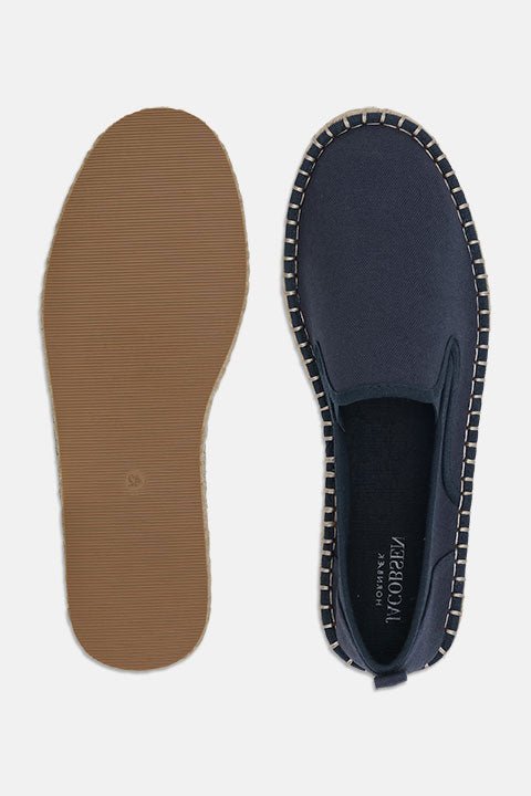 Canvas Espadrille voor Heren CANVASMEN01 | Dark Indigo Wheat | Shoes | Ilse Jacobsen