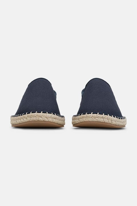 Canvas Espadrille voor Heren CANVASMEN01 | Dark Indigo Wheat | Shoes | Ilse Jacobsen