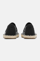 Canvas Espadrille voor Heren CANVASMEN02 | Black Wheat | Shoes | Ilse Jacobsen