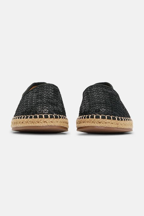 Capria Espadrille CAPRIA01 | Black Wheat | Shoes | Ilse Jacobsen