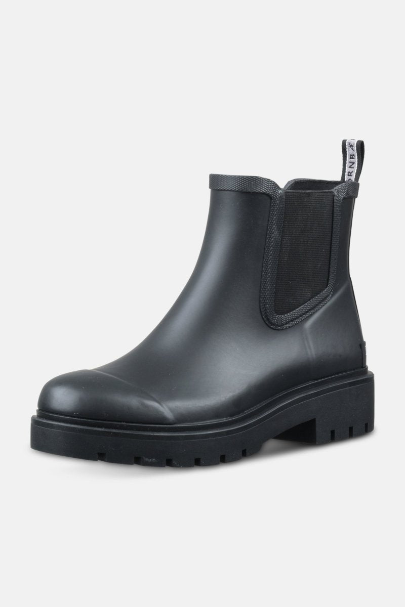 Chelsea regenlaarzen RUBSTEP02 | Black Black | Shoes | Ilse Jacobsen