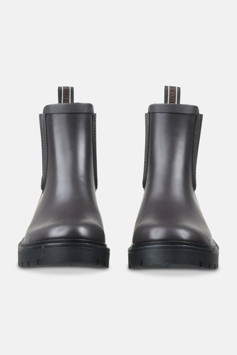 Chelsea regenlaarzen RUBSTEP02 | Brown Black | Shoes | Ilse Jacobsen
