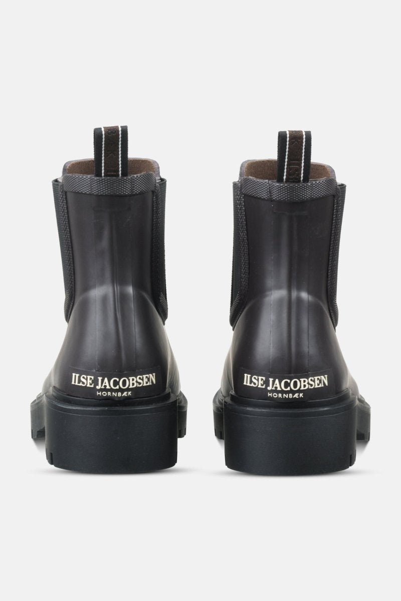 Chelsea regenlaarzen RUBSTEP02 | Brown Black | Shoes | Ilse Jacobsen