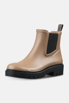 Chelsea regenlaarzen RUBSTEP02 | Mocca Black | Shoes | Ilse Jacobsen