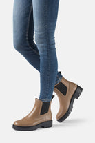 Chelsea regenlaarzen RUBSTEP02 | Mocca Black | Shoes | Ilse Jacobsen