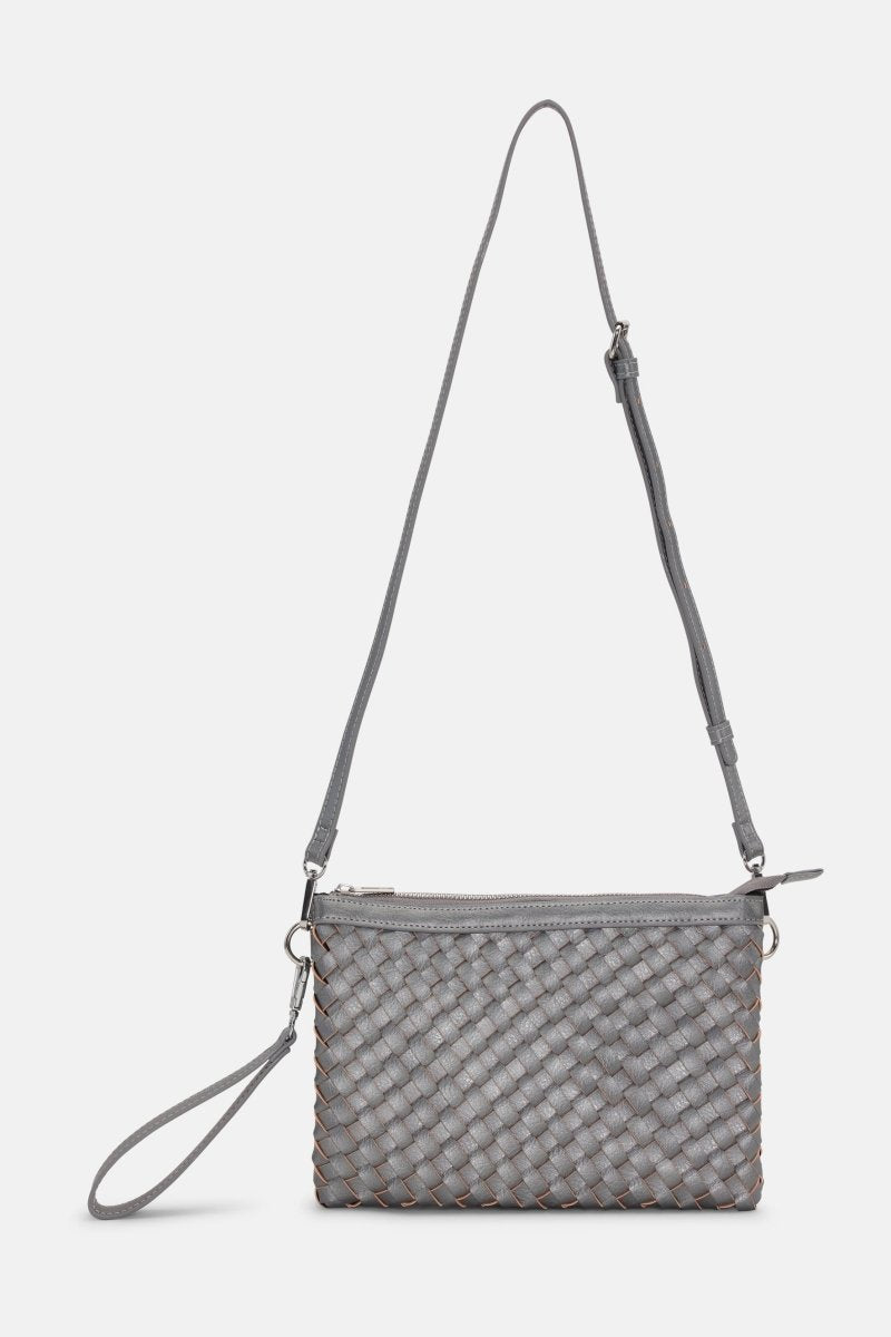 Crossbody Tas BAG08CB | Gunmetal | Bag | Ilse Jacobsen
