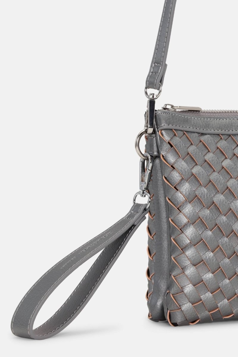 Crossbody Tas BAG08CB | Gunmetal | Bag | Ilse Jacobsen
