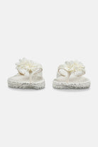 Slippers met Bloemen CHEERFUL18F | Creme | Shoes | Ilse Jacobsen