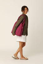 Gebreide Tas KNITTY01 | Opera Mauve Magenta Haze | Accessories | Ilse Jacobsen