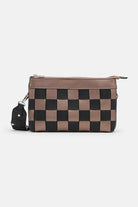 Gevlochten Cross-Body Tas CHIP12 | Cocoa Brown | Bag | Ilse Jacobsen
