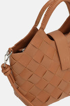 Gevlochten Handtas CHIP14 | Cognac | Accessories | Ilse Jacobsen