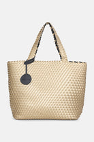 Gevlochten Tas BAG06CMAXI | True Navy Platin | Bag | Ilse Jacobsen