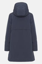 Gevoerde regenjas DASHRAIN02 | Dark Indigo | Jacket | Ilse Jacobsen