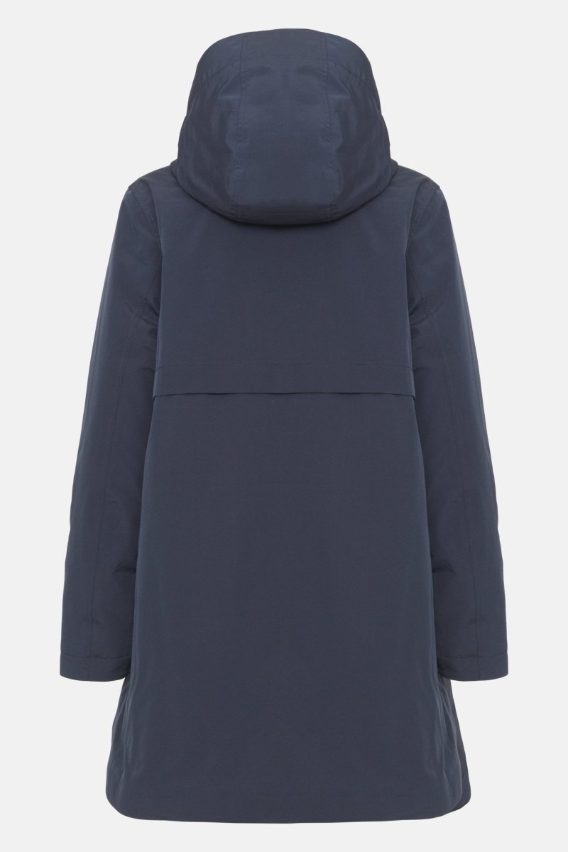 Gevoerde regenjas DASHRAIN02 | Dark Indigo | Jacket | Ilse Jacobsen