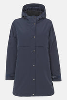 Gevoerde regenjas DASHRAIN02 | Dark Indigo | Jacket | Ilse Jacobsen