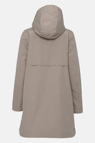 Gevoerde regenjas DASHRAIN02 | Greige | Jacket | Ilse Jacobsen