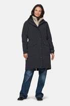 Gevoerde regenparka DASHRAIN01 | Black | Jacket | Ilse Jacobsen