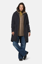 Gevoerde regenparka DASHRAIN01 | Black | Jacket | Ilse Jacobsen
