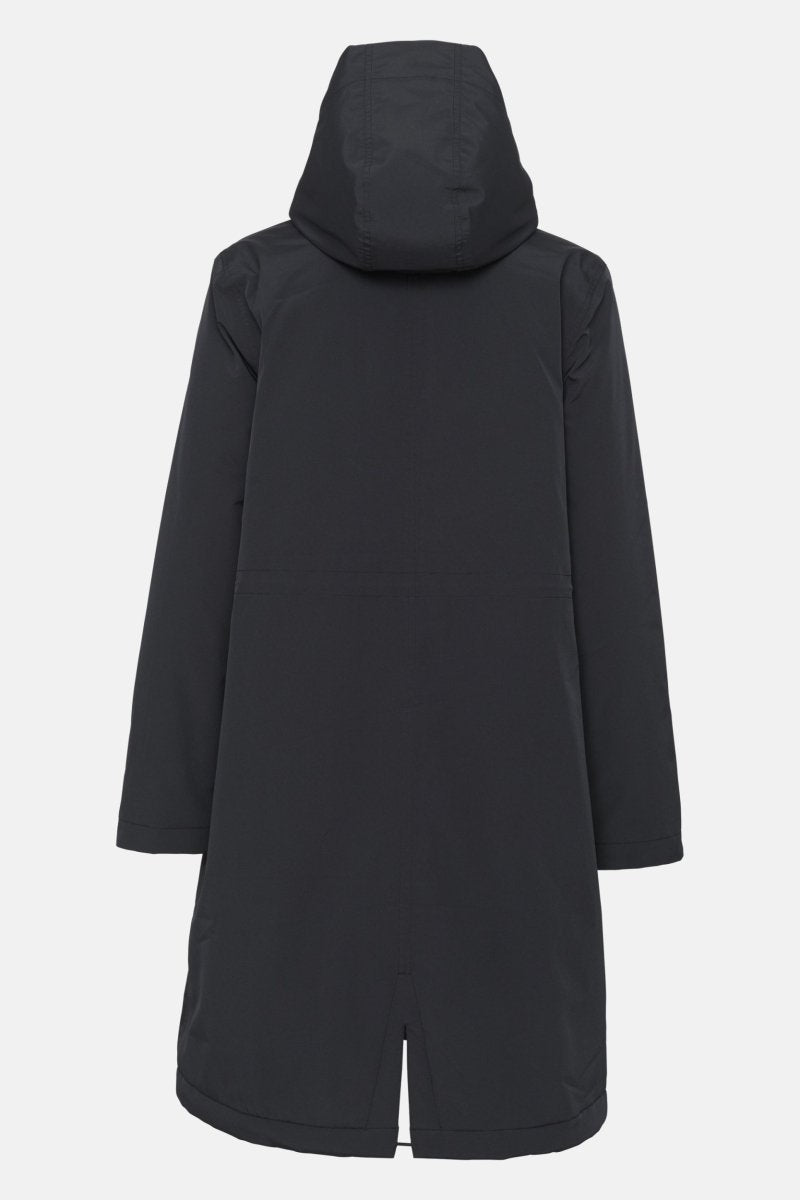Gevoerde regenparka DASHRAIN01 | Black | Jacket | Ilse Jacobsen