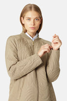 Gewatteerd Jack DUNE06 | Greige | Coat | Ilse Jacobsen