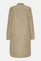Gewatteerd Jack DUNE06 | Greige | Coat | Ilse Jacobsen
