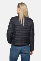 Gewatteerd jack LOFT01 | Dark Indigo | Jacket | Ilse Jacobsen