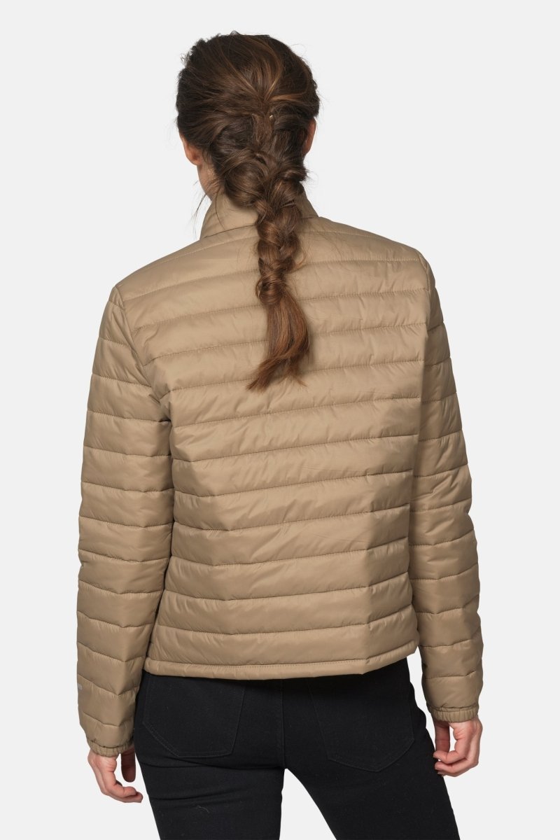 Gewatteerd jack LOFT01 | Sepia Tint - Ilse Jacobsen